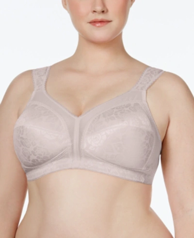 Playtex 18 Hour Ultimate Shoulder Comfort Wireless Bra 4693 In Warm Steel