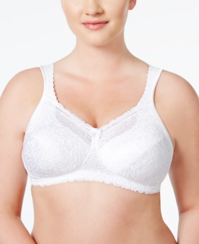 Playtex 18 Hour Front Close Ultimate Shoulder Comfort Wireless Bra 4695, Online Only In White