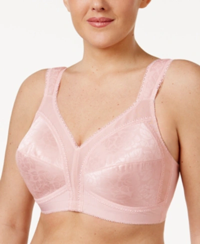 Playtex 18 Hour Ultimate Shoulder Comfort Wireless Bra 4693 In Pretty Blush