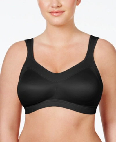 Playtex 18 Hour Active Lifestyle Low Impact Wireless Bra 4159, Online Only In Black