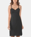 Vanity Fair Daywear Solutions Full Slip 10103 In Midnight Black