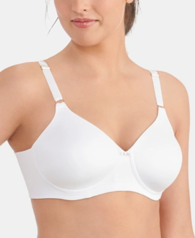 Vanity Fair Beauty Back Full Coverage Wireless Bra 72345 In Star White