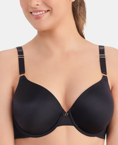 Vanity Fair Beauty Back Smoothing Full Coverage Bra 75345 In Midnight Black