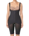 LEONISA SLIMMING OPEN BUST FAJA BODY SHAPER WITH THIGHS SLIMMER
