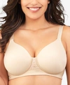 Vanity Fair Full Figure Beauty Back Smoother Wireless Bra 71380 In Damask Neutral (nude 5)