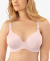 Vanity Fair Women's Beauty Back Full Figure Wirefree Extended Side And Back Smoother Bra 71267 In Champagne