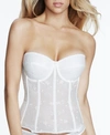 DOMINIQUE ROSEMARIE EMBROIDERED LACE CORSET BUSTIER LINGERIE 8900