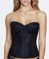 Dominique Colette Lace Strapless Bustier Corset Lingerie 8949 In Black