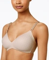 Warner's No Side Effects Wire-free T-shirt Bra In Blush Dot (nude 5)