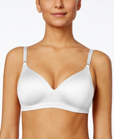 Warner's Warners Cloud 9 Super Soft Wireless Lightly Lined Comfort Bra 1269 In White