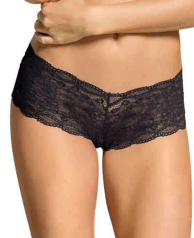 Leonisa Hiphugger Style Panty In Modern Lace In Black