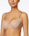 Warner's Warners No Side Effects Underarm And Back-smoothing Underwire Lightly Lined T-shirt Bra Ra3081a In Toasted Almond (nude 4)