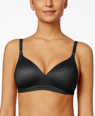 Warner's Warners Cloud 9 Super Soft Wireless Lightly Lined Comfort Bra 1269 In Rich Black