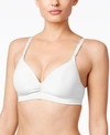 Warner's Warners Cloud 9 Super Soft Wireless Lightly Lined Comfort Bra 1269 In White