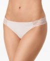 B.tempt'd By Wacoal B. Bare Thong Underwear 976267 In Rose Smoke (nude 5)