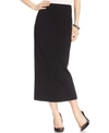 KASPER CREPE COLUMN SKIRT