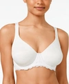 Lilyette By Bali Minimizer Beautiful Support Lace Underwire Bra Ly0977 In White