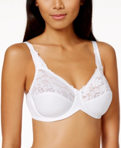 LILYETTE LILYETTE BY BALI MINIMIZER COMFORT LACE UNDERWIRE BRA 428