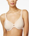 Lilyette By Bali Minimizer Plunge Into Comfort Keyhole Underwire Bra 904 In Champagne Shimmer (nude 5)
