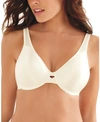 Lilyette By Bali Minimizer Plunge Into Comfort Keyhole Underwire Bra 904 In White