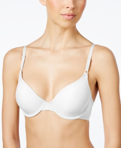 Maidenform One Fab Fit 2.0 T-shirt Shaping Underwire Bra Dm7543 In White