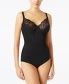 MAIDENFORM WOMEN'S FIRM CONTROL EMBELLISHED UNLINED SHAPING BODYSUIT1456