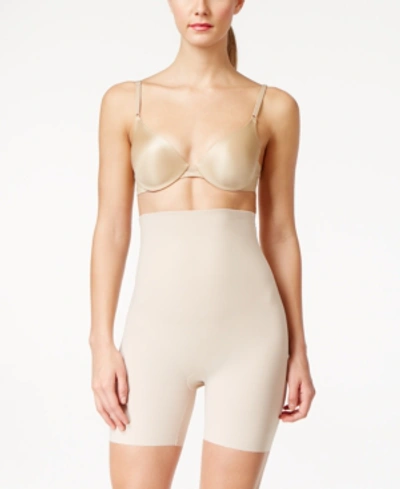 Maidenform Women's Light Control High-waist Thigh Slimmer Dm2561 In Tan/beige