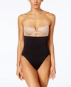 Maidenform Women's Firm Control Fat Free Dressing High Waist Shaping Brief 1854 In Black