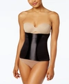 Maidenform Women's Firm Control Waist Trainer Easy Up Easy Down Pull On 2368 In Black