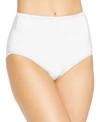 Vanity Fair Illumination Brief Underwear 13109, Also Available In Extended Sizes In Star White