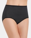 Vanity Fair Illumination Hi-cut Brief Underwear 13108, Also Available In Extended Sizes In Premiere Dot Print