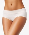 Warner's No Pinches No Problems Striped Hi Cut Brief Underwear Rt5501p In Butterscotch (nude 5)