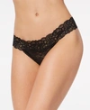 MAIDENFORM SEXY MUST HAVE SHEER LACE THONG UNDERWEAR DMESLT