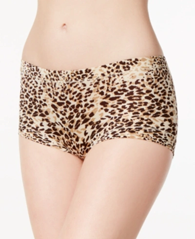 Maidenform Women's Dream Boyshort Underwear 40774 In Neutral Leopard