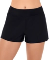 Swim Solutions Pull-on Swim Shorts In Black