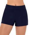 Swim Solutions Pull-on Swim Shorts In Navy