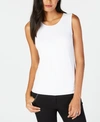 ALFANI WOMEN'S SLEEVELESS LAYERING TANK TOP, CREATED FOR MACY'S