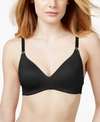 Warner's Elements Of Bliss Wire-free Contour Bra 2003 In Black