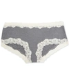 A PEA IN THE POD MATERNITY LACE-TRIM GIRL SHORTS
