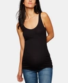 A PEA IN THE POD LUXE RIB KNIT MATERNITY TANK TOP