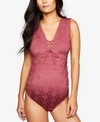 A PEA IN THE POD MATERNITY TIE-FRONT ONE-PIECE SWIMSUIT