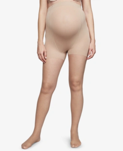 A Pea In The Pod Maternity Tights In Nude