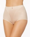 LEONISA WOMEN'S LIGHT TUMMY-CONTROL HI CUT THONG-SILHOUETTE PANTY 01214