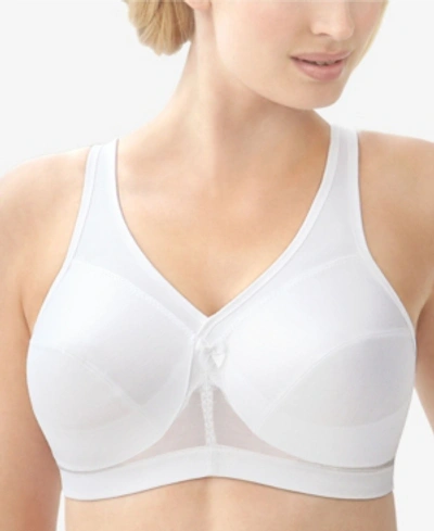 GLAMORISE WOMEN'S FULL FIGURE PLUS SIZE MAGICLIFT ACTIVE WIREFREE SUPPORT BRA 1005