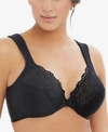 GLAMORISE WOMEN'S FULL FIGURE PLUS SIZE WONDERWIRE FRONT CLOSE BRA