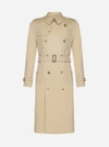 BURBERRY TRENCH KENSINGTON LUNGO IN COTONE