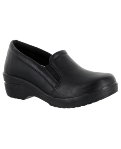 Easy Street Easy Works By  Women's Leeza Clogs In Black