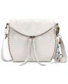 The Sak Women's Silverlake Leather Crossbody In Stone Floral Emboss