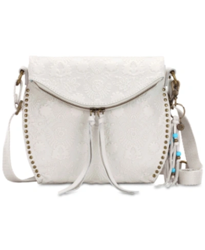 The Sak Women's Silverlake Leather Crossbody In White