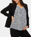 A PEA IN THE POD MATERNITY BLAZER